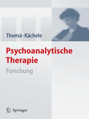 cover image of Psychoanalytische Therapie